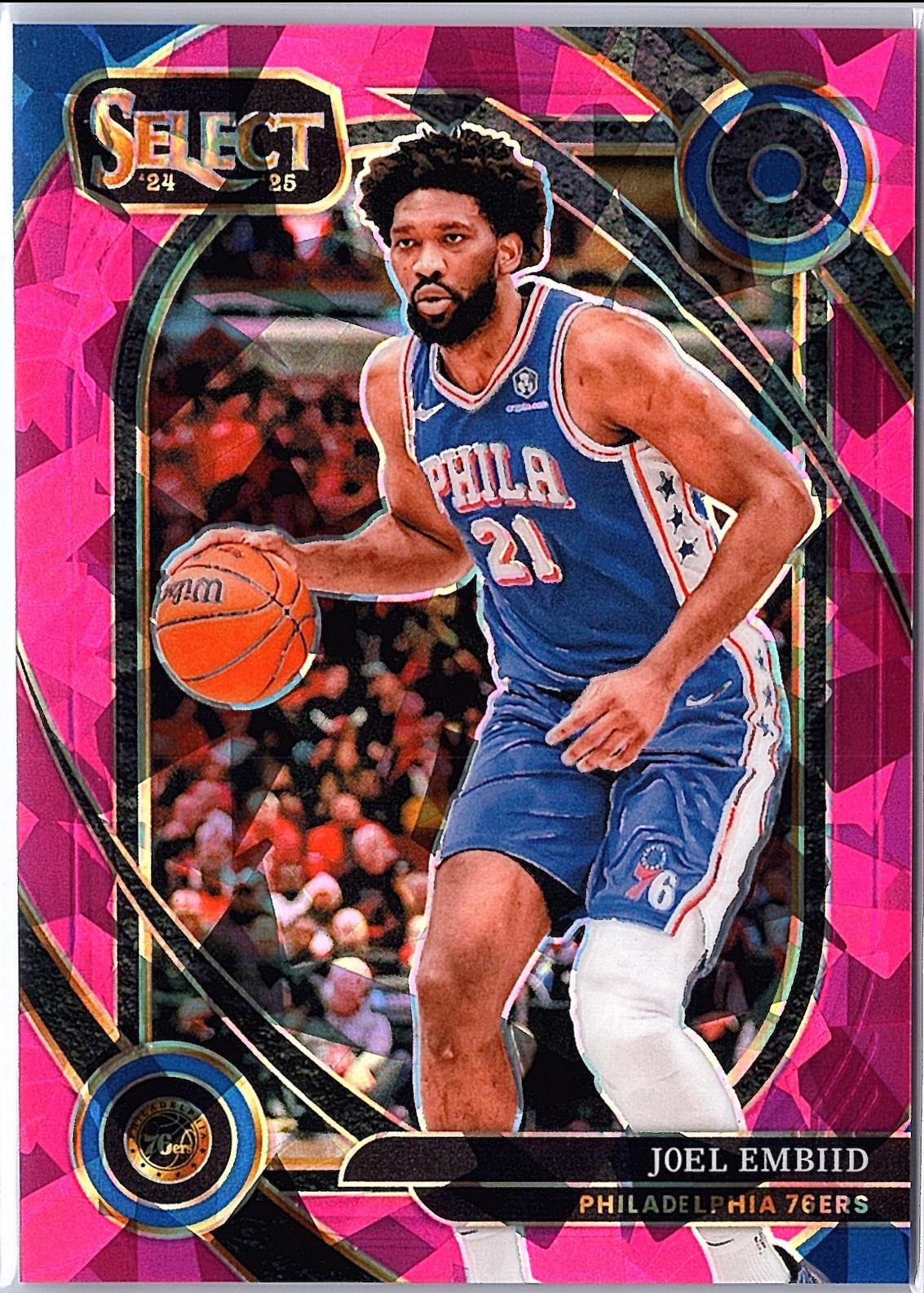 Joel Embiid [Pink Cracked Ice Prizm] #236