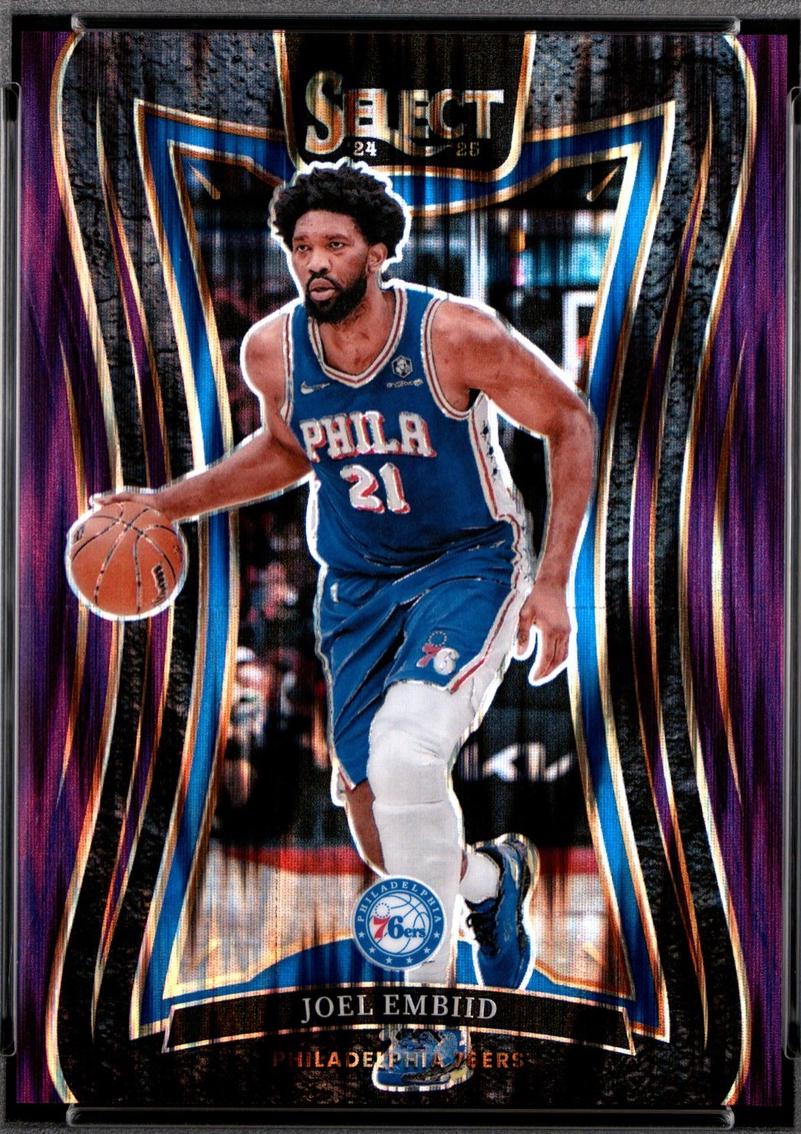 Joel Embiid [Purple Flash Prizm] #321