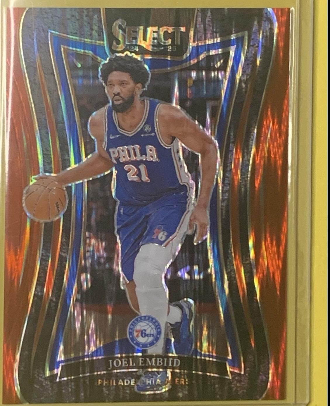 Joel Embiid [Red Flash Prizm] #321
