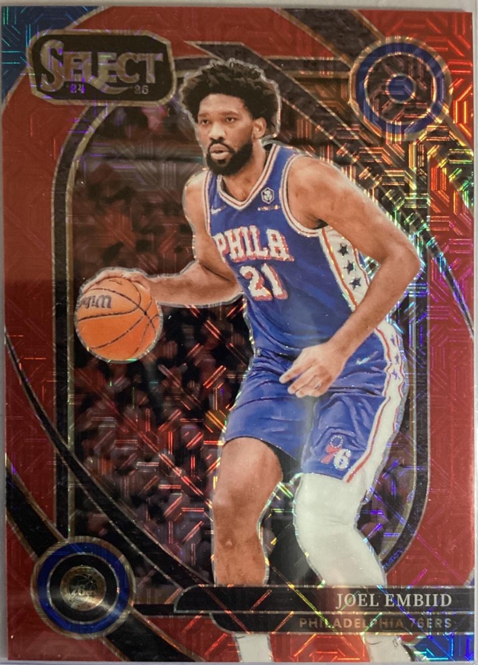 Joel Embiid [Red Mojo Prizm] #236