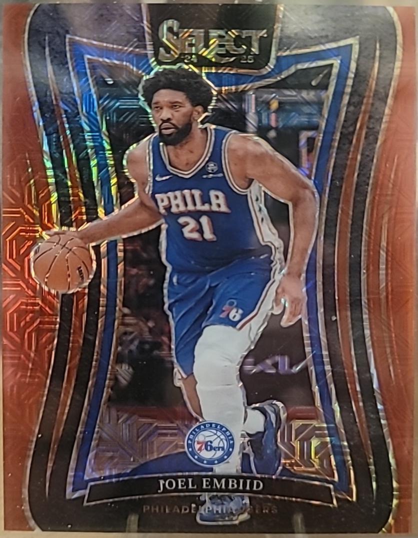 Joel Embiid [Red Mojo Prizm] #321