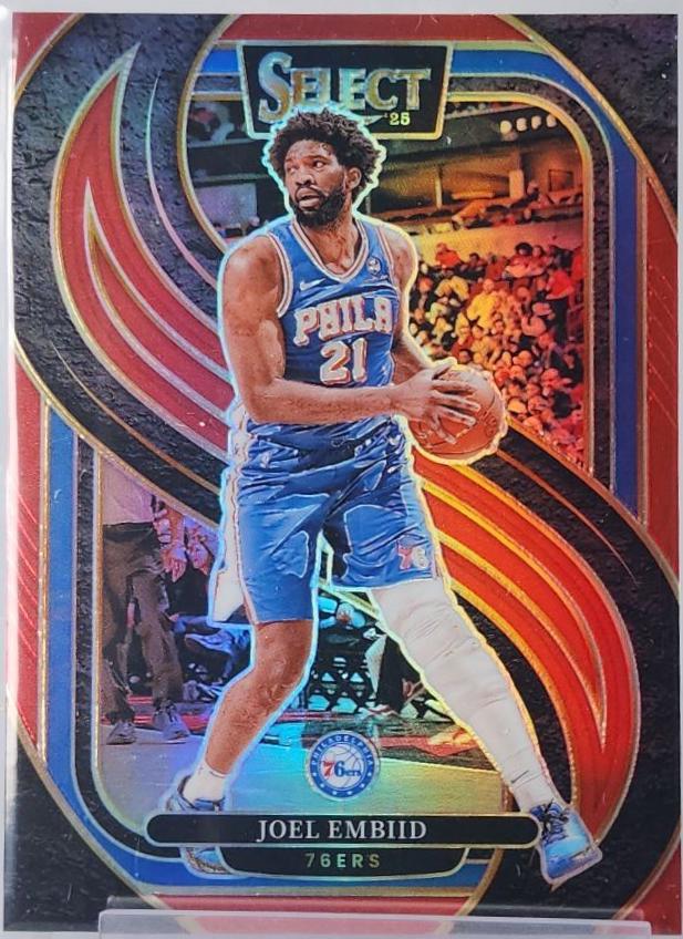 Joel Embiid [Red Prizm] #101