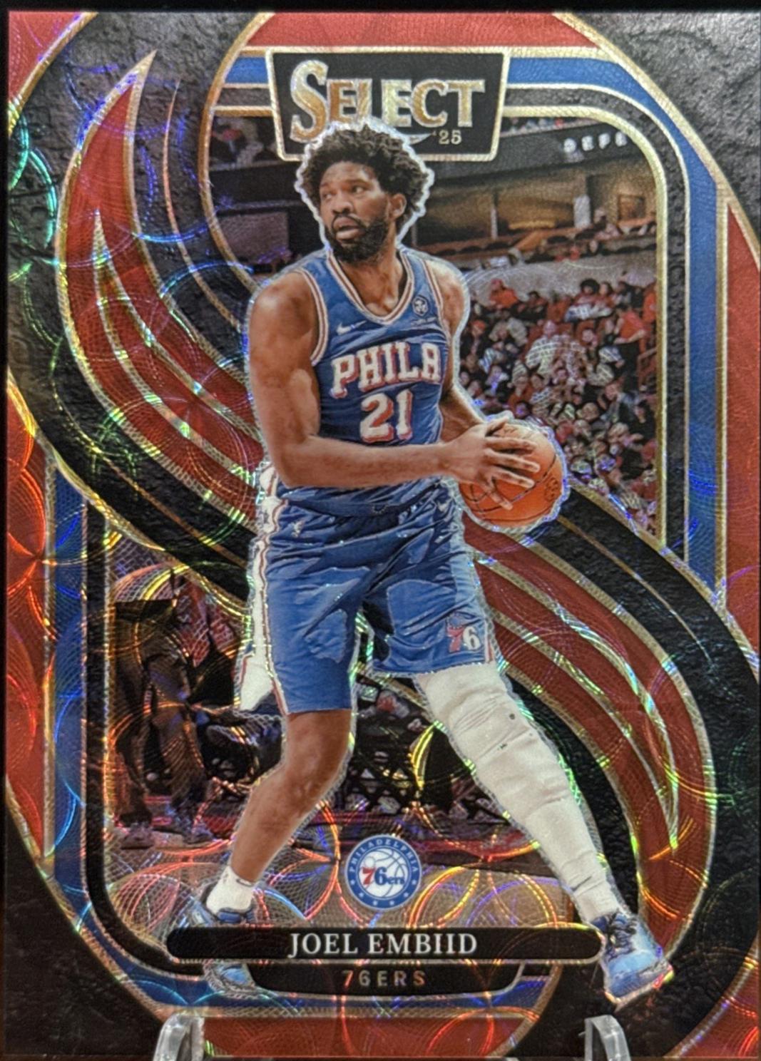 Joel Embiid [Red Scope Prizm] #101