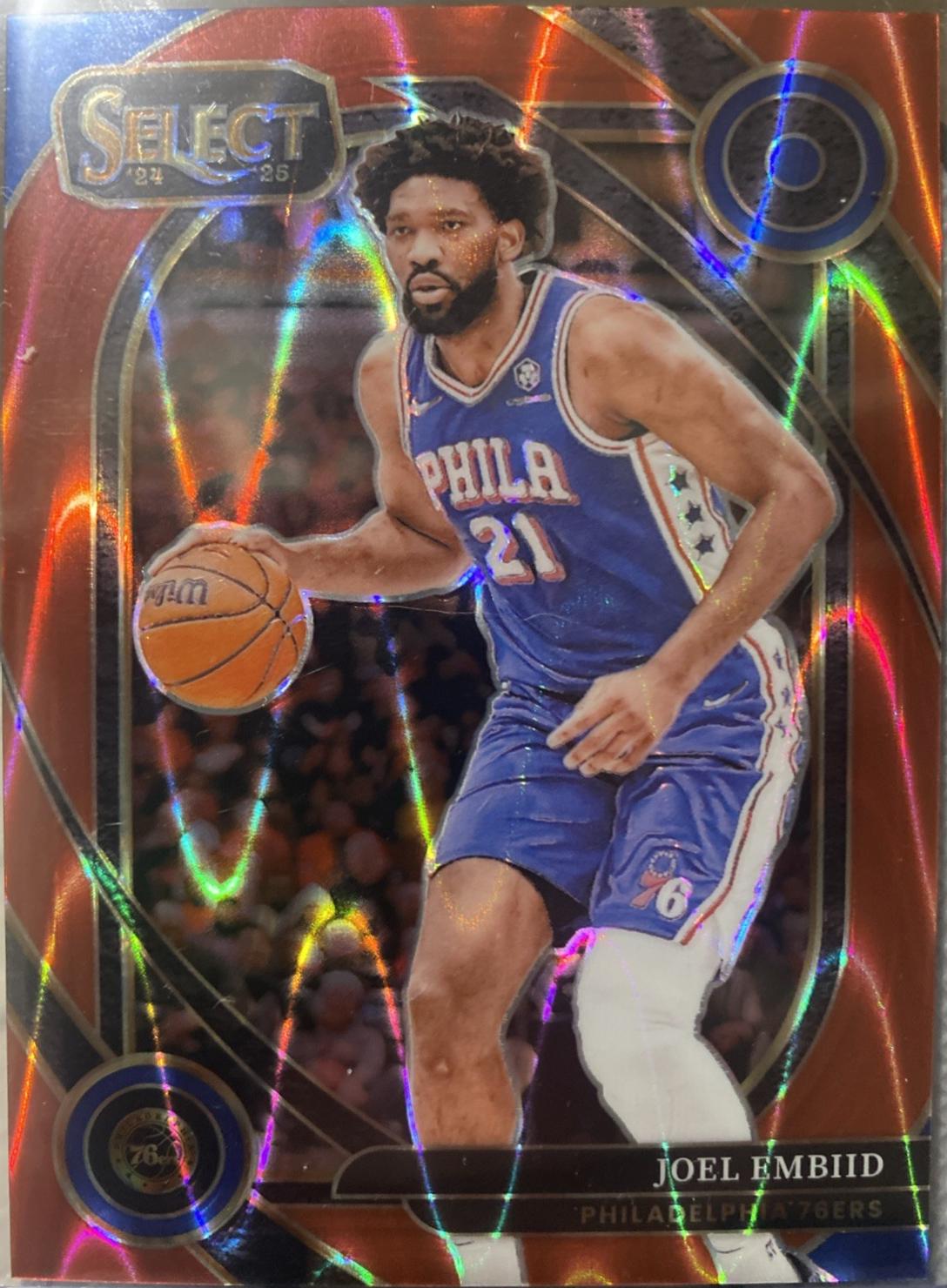 Joel Embiid [Red Tectonic Prizm] #236