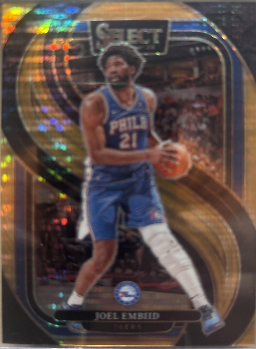 Joel Embiid [Red Wave Prizm] #101