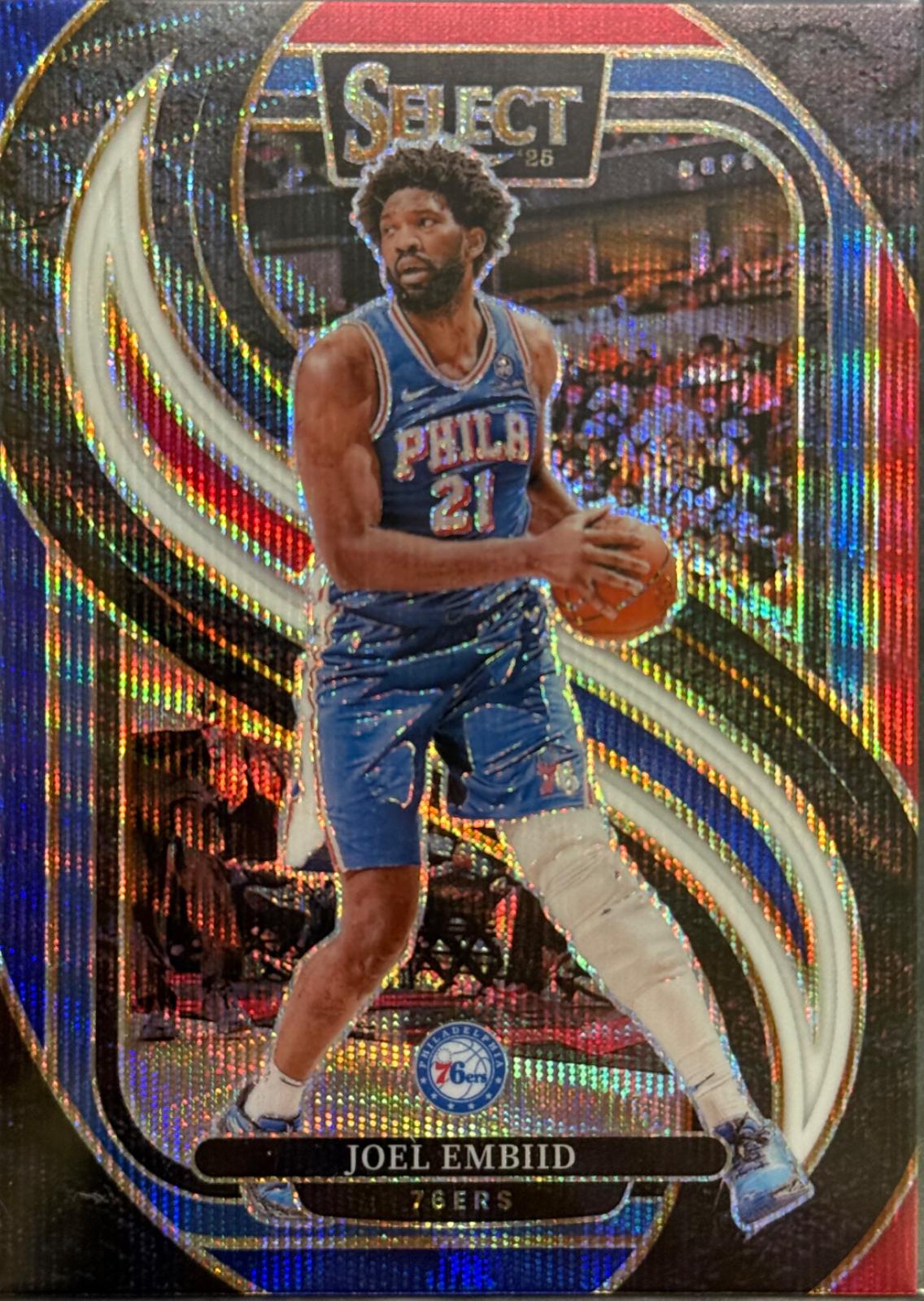 Joel Embiid [Tri-Color Prizm] #101