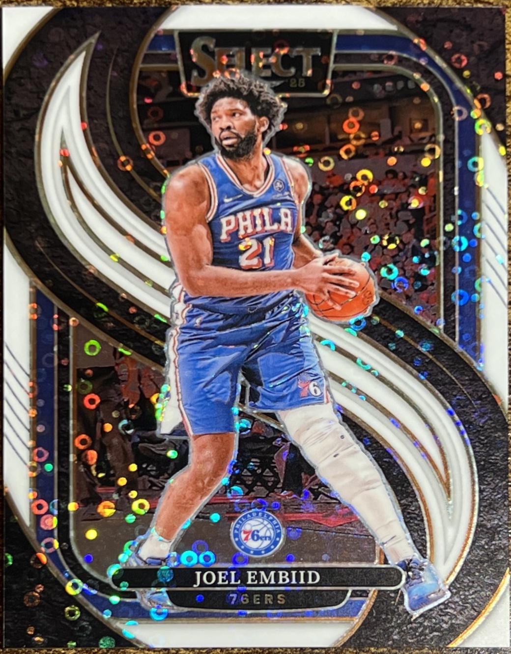Joel Embiid [White Disco Prizm] #101