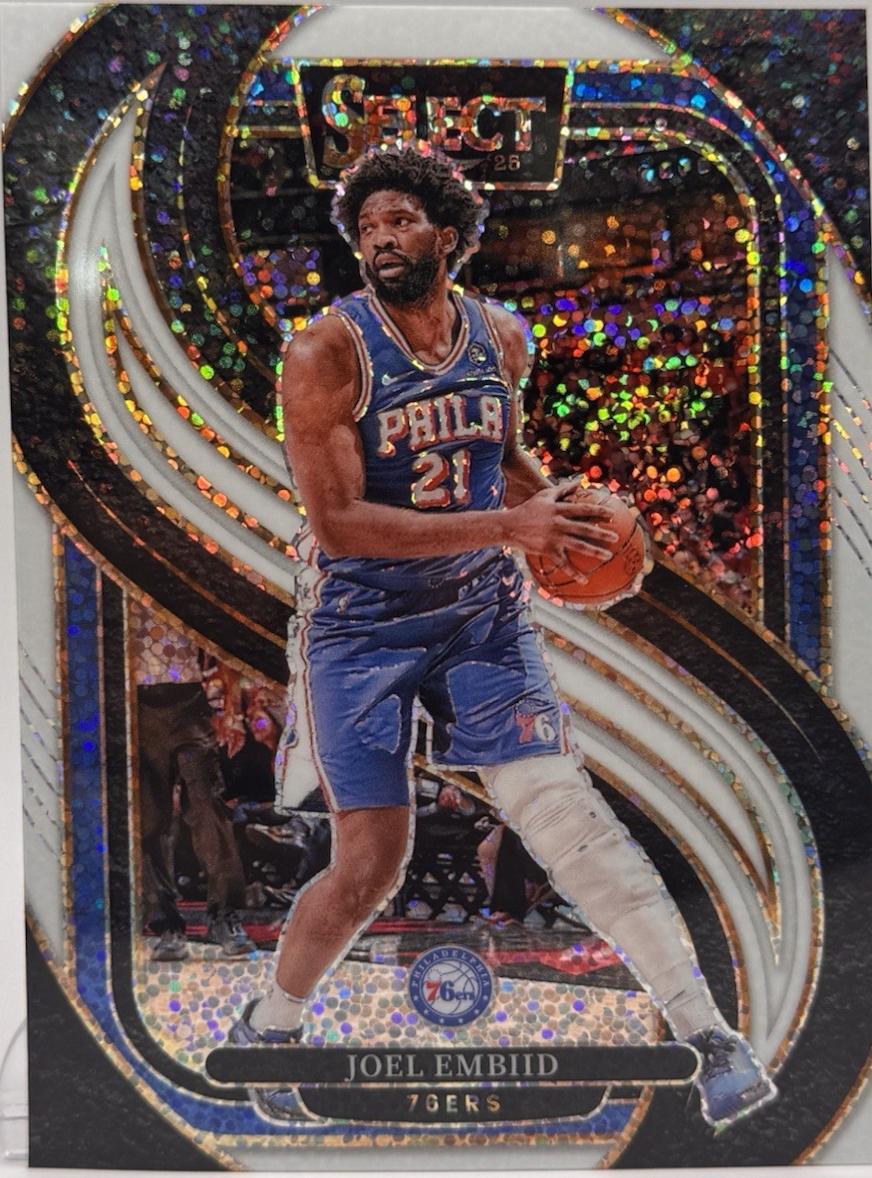 Joel Embiid [White Sparkle Prizm] #101