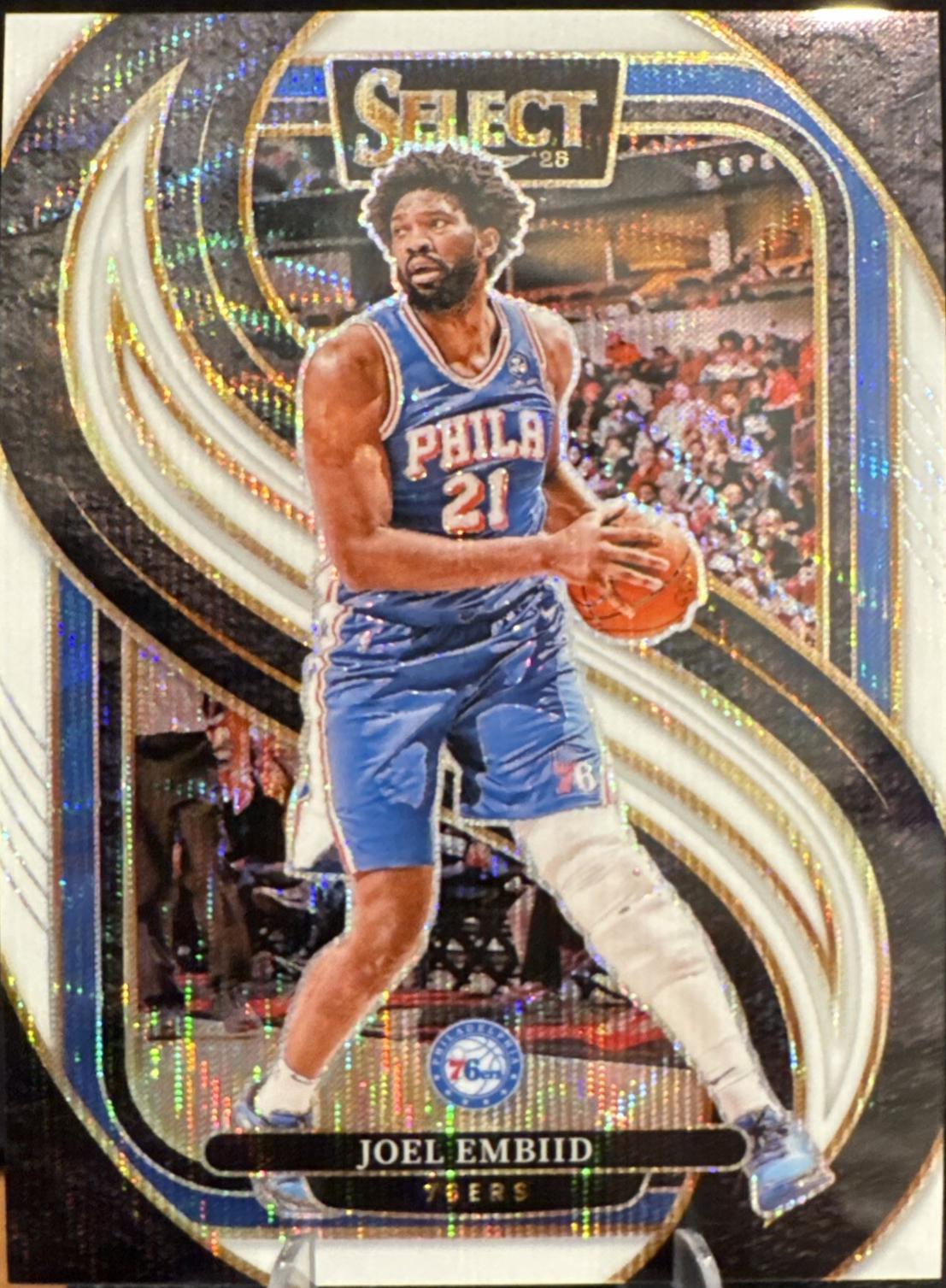 Joel Embiid [White Wave Prizm] #101