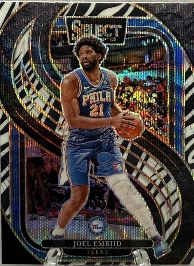 Joel Embiid [Zebra Prizm] #101