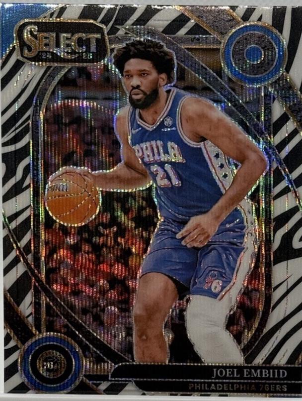Joel Embiid [Zebra Prizm] #236