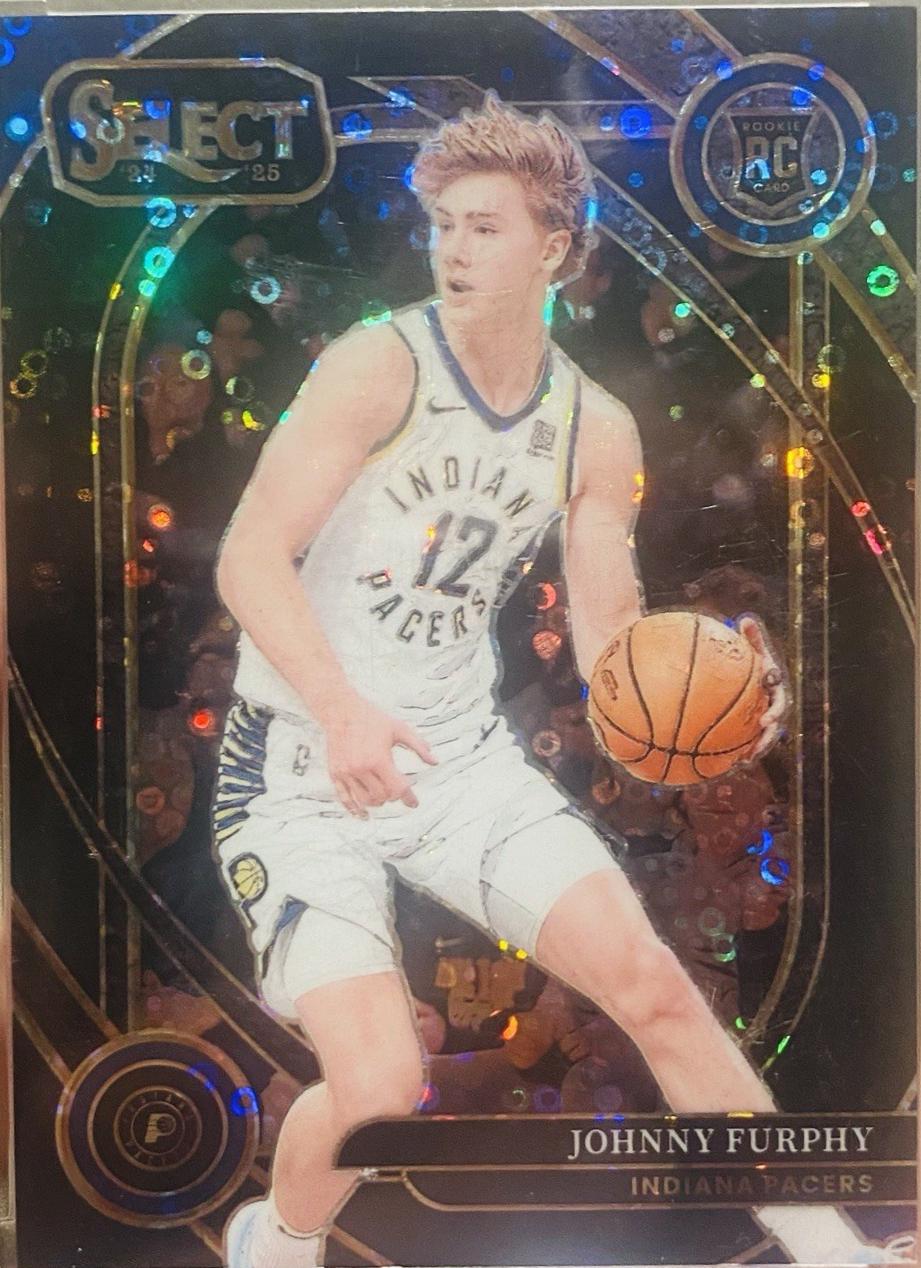 Johnny Furphy [Black Finite Prizm] #297