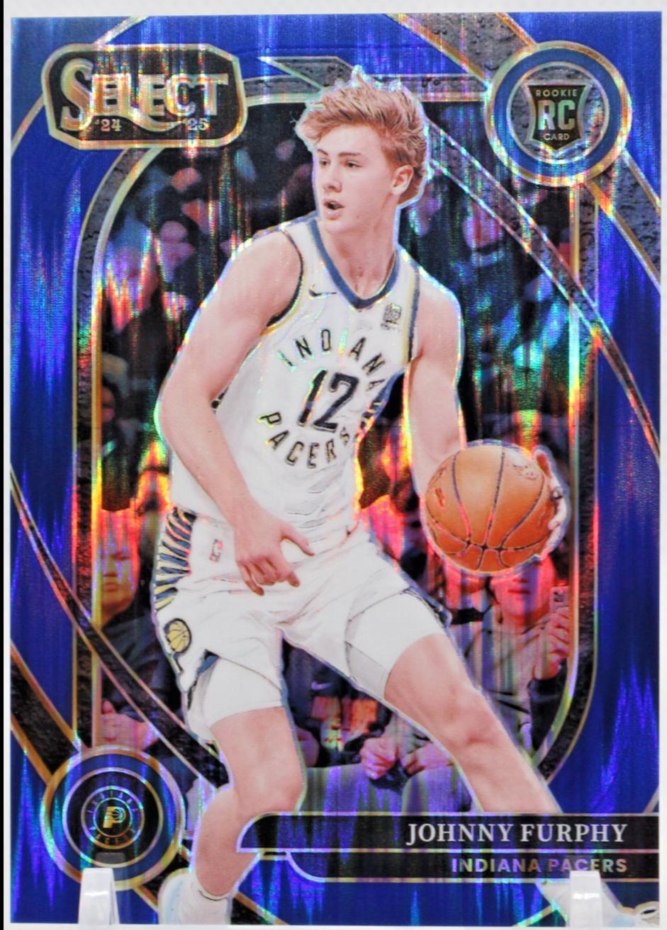 Johnny Furphy [Blue Flash Prizm] #297