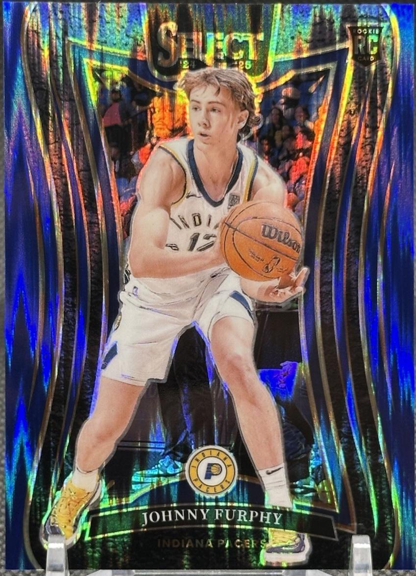 Johnny Furphy [Blue Flash Prizm] #367