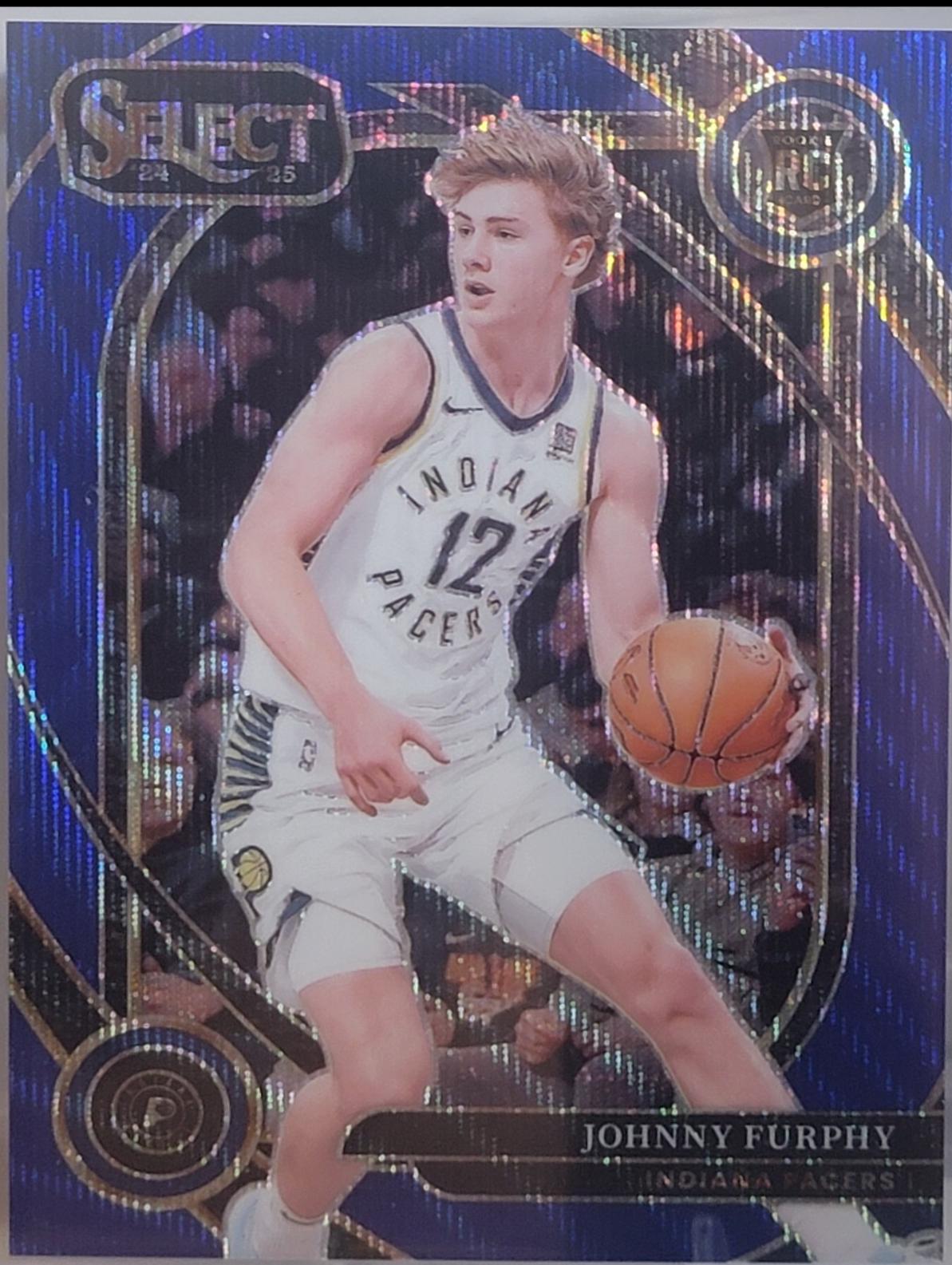 Johnny Furphy [Blue Wave Prizm] #297
