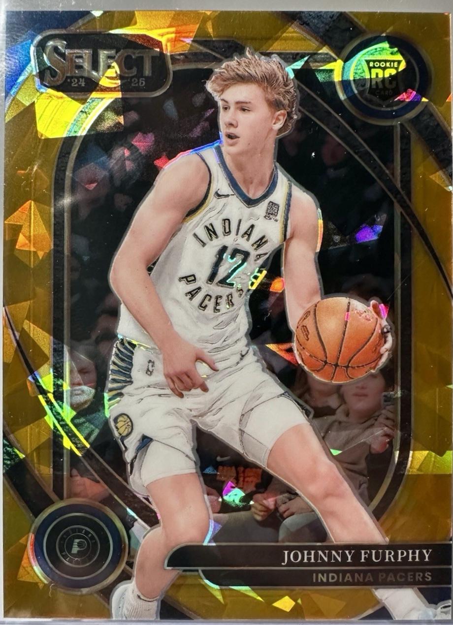 Johnny Furphy [Gold Cracked ice Prizm] #297