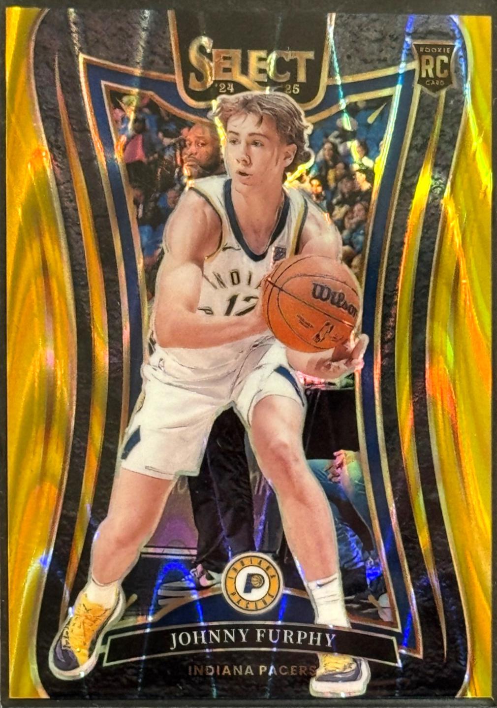 Johnny Furphy [Gold Prizm] #367