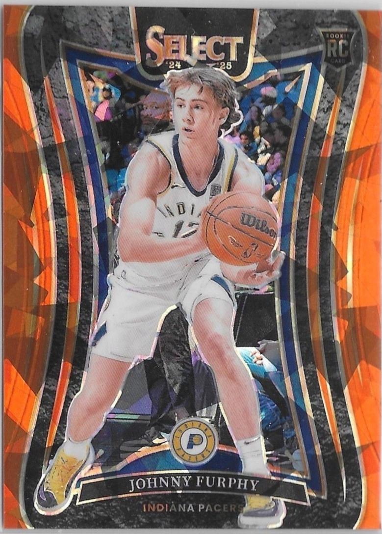 Johnny Furphy [Orange Cracked Ice Prizm] #367