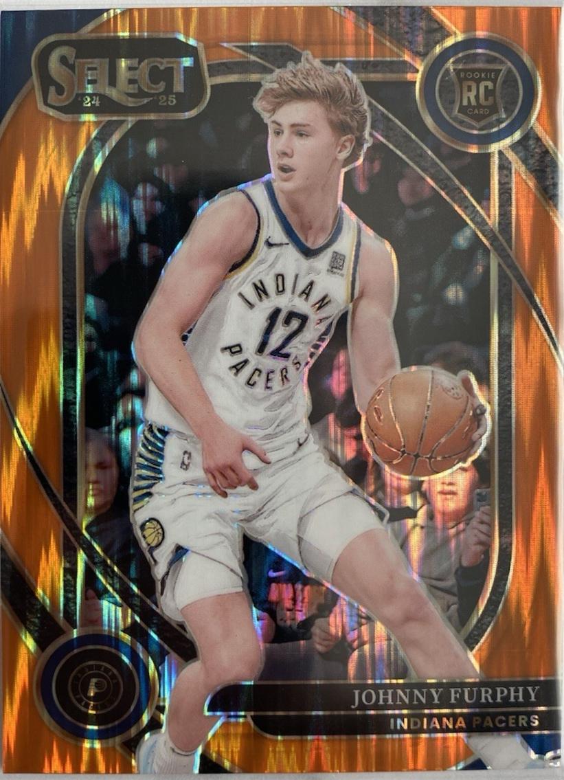 Johnny Furphy [Orange Flash Prizm] #297