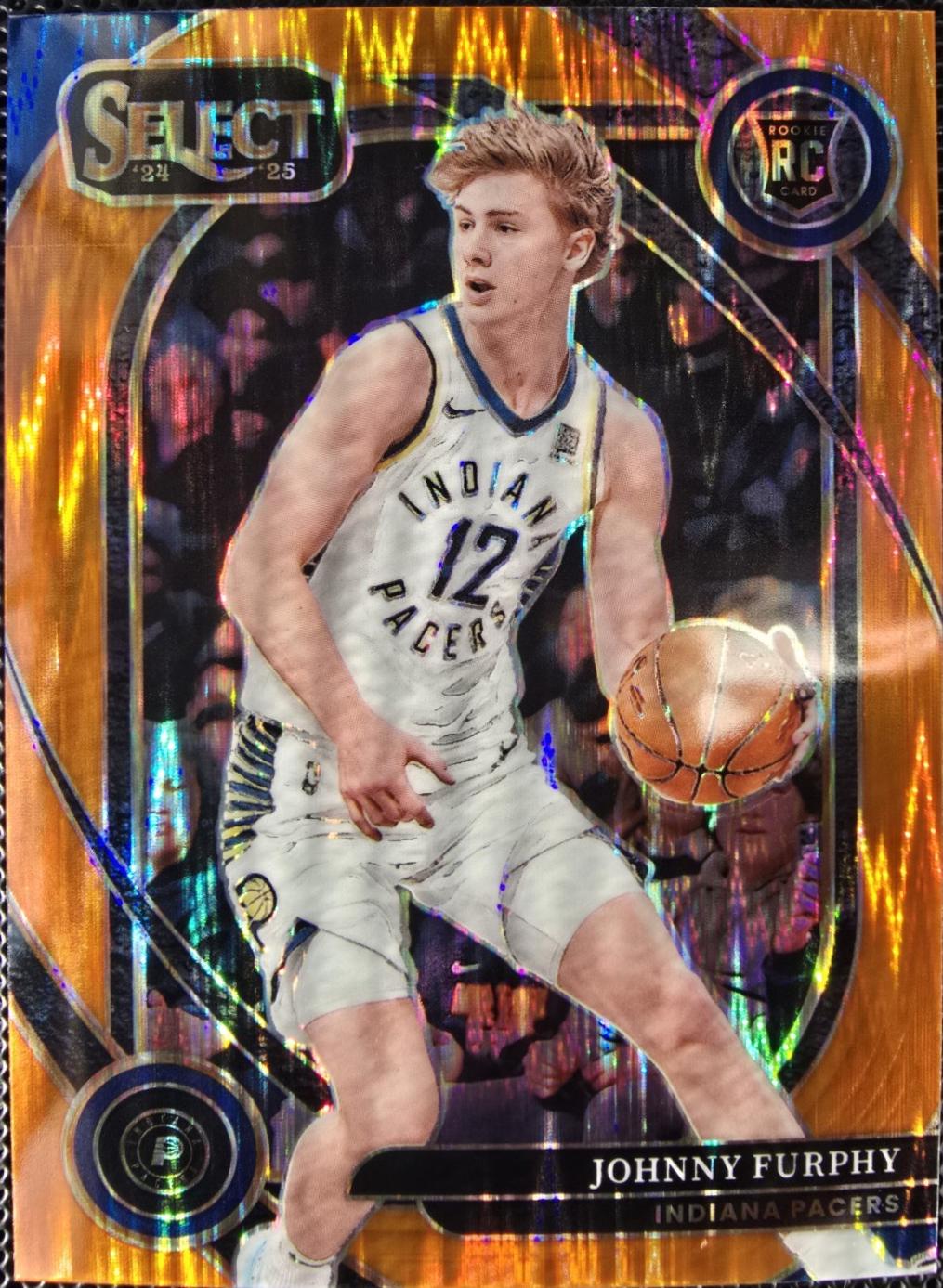 Johnny Furphy [Orange Flash Prizm] #367