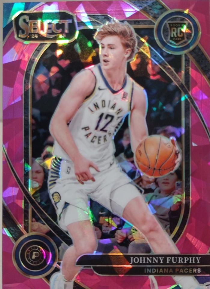 Johnny Furphy [Pink Cracked Ice Prizm] #297
