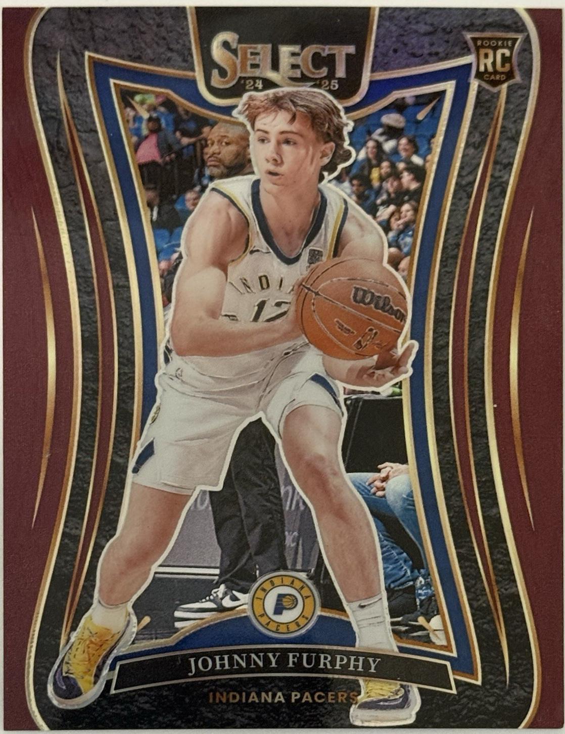 Johnny Furphy [Purple Flash Prizm] #367