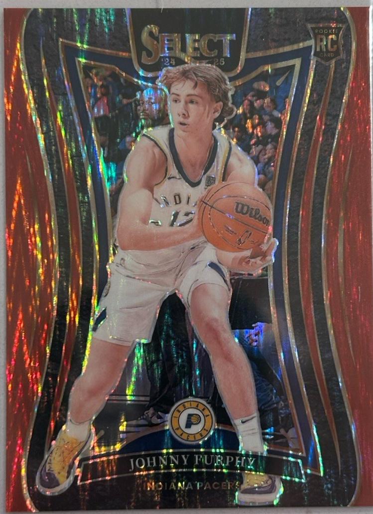 Johnny Furphy [Red Flash Prizm] #367