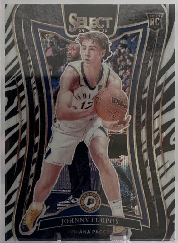 Johnny Furphy [Zebra Prizm] #367