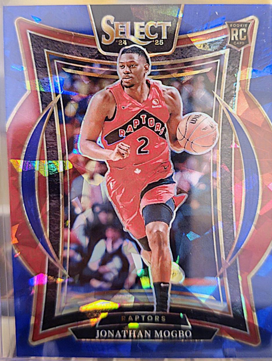 Jonathan Mogbo [Blue Cracked Ice Prizm] #87
