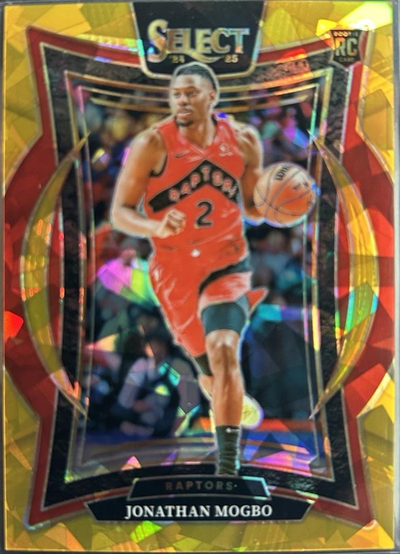 Jonathan Mogbo [Gold Cracked Ice Prizm] #87