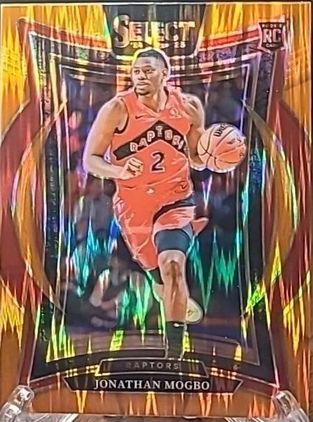 Jonathan Mogbo [Orange Flash Prizm] #87