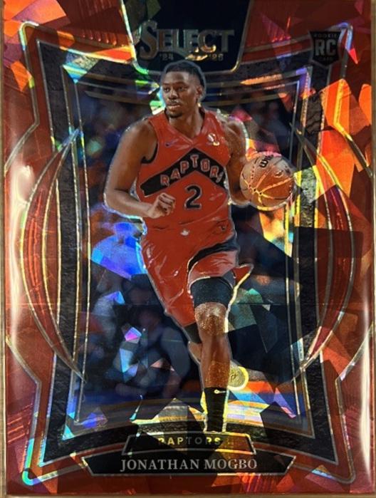 Jonathan Mogbo [Red Cracked Ice Prizm] #87