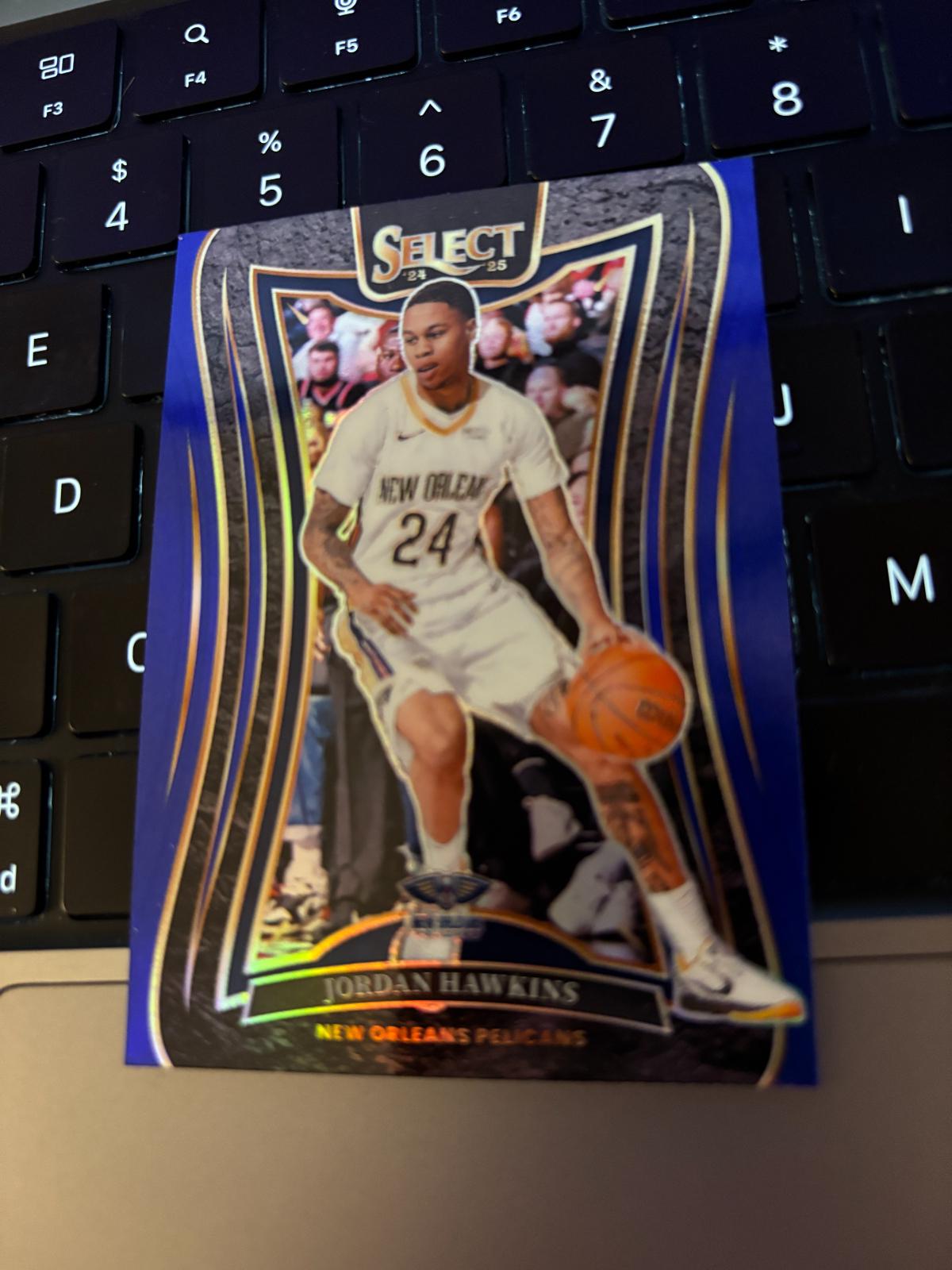 Jordan Hawkins [Blue Prizm] #348