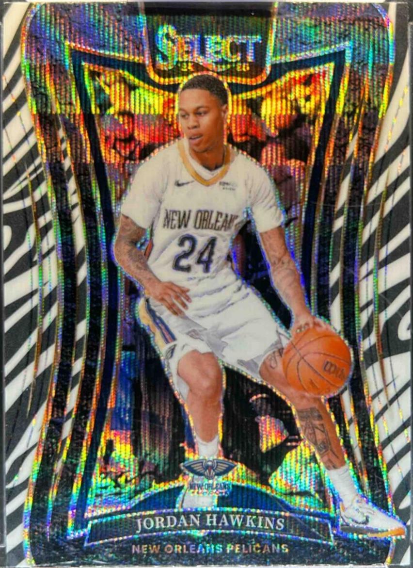 Jordan Hawkins [Zebra Prizm] #348