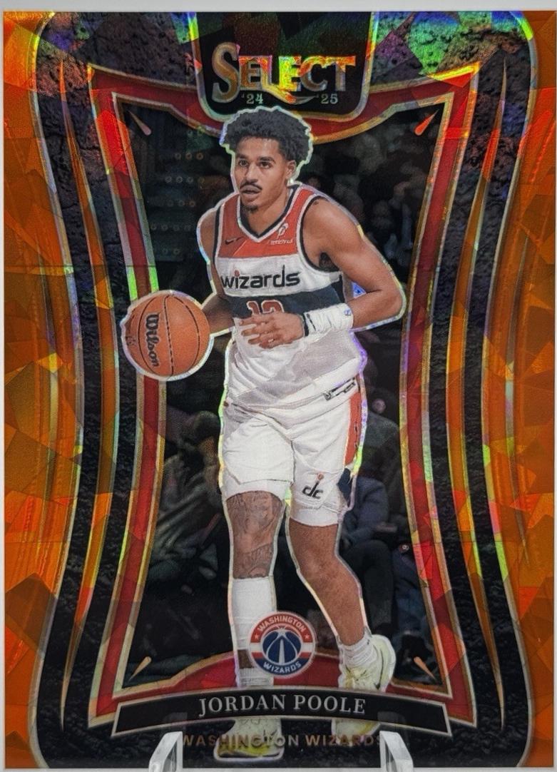 Jordan Poole [Orange Cracked Ice Prizm] #308