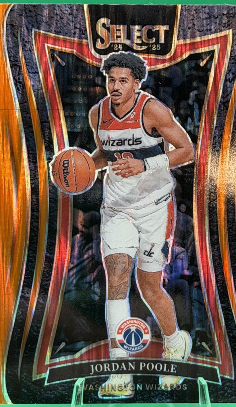 Jordan Poole [Orange Flash Prizm] #308
