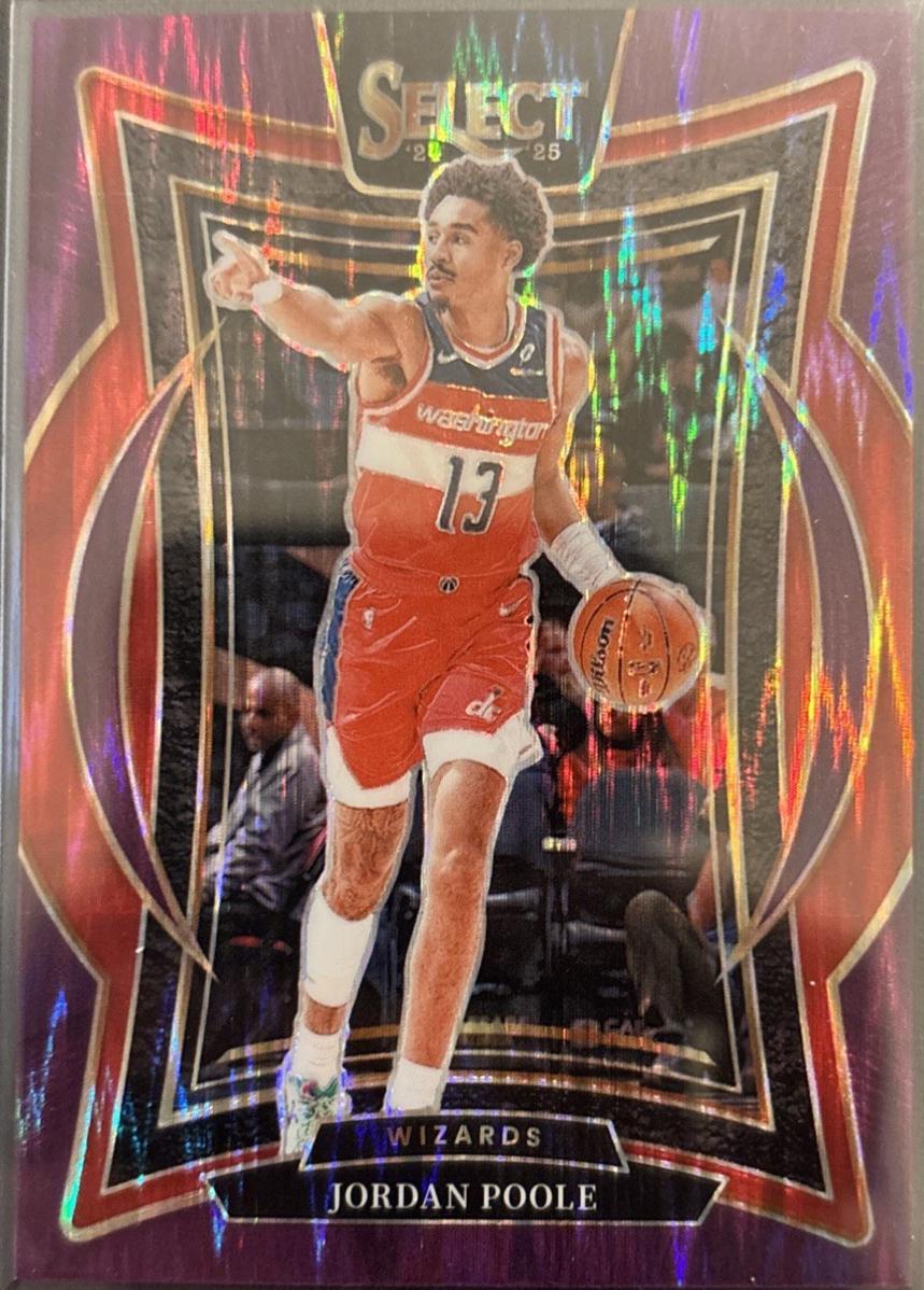 Jordan Poole [Purple Flash Prizm] #308