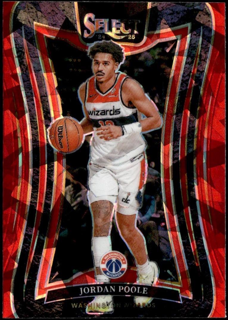 Jordan Poole [Red Cracked Ice Prizm] #308