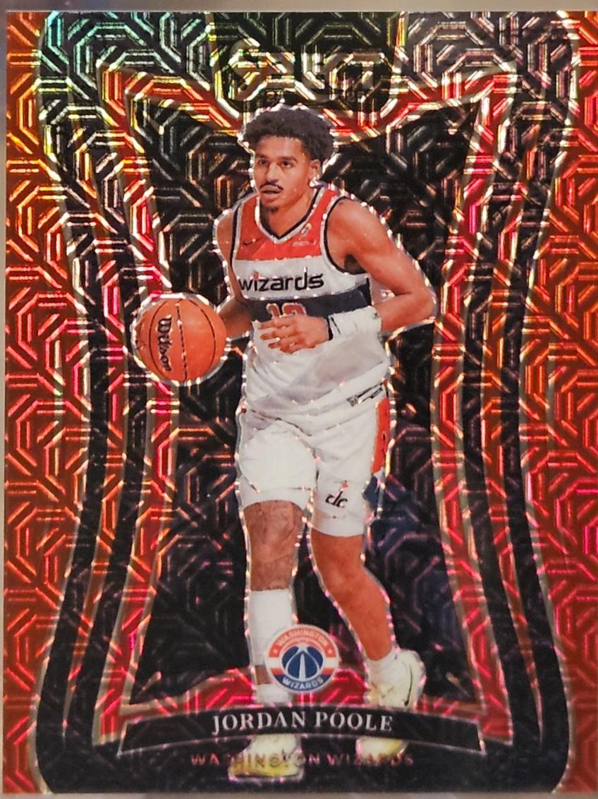 Jordan Poole [Red Mojo Prizm] #308