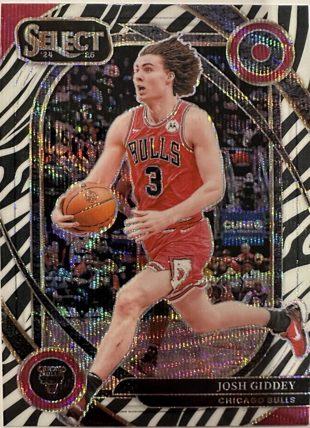 Josh Giddey [Zebra Prizm] #238