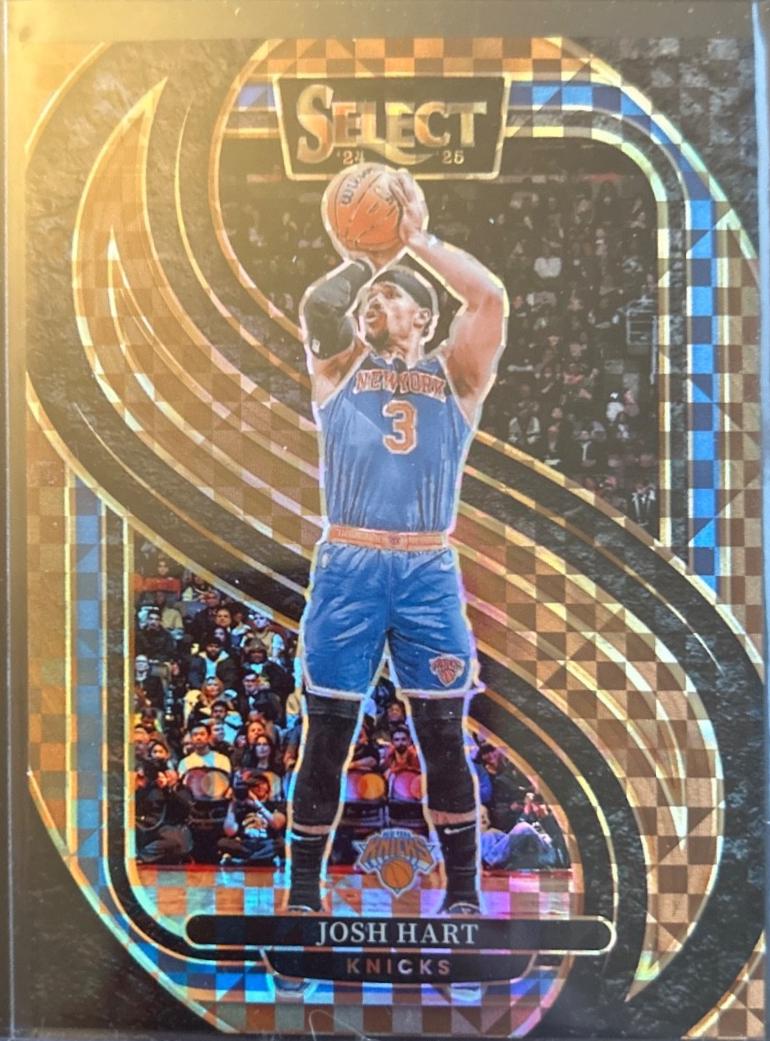 Josh Hart [Bronze Checker Prizm] #134