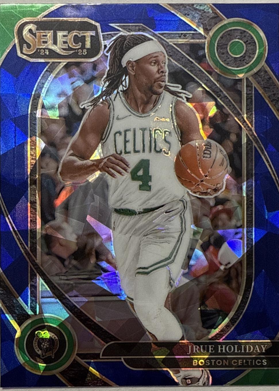 Jrue Holiday [Blue Cracked Ice Prizm] #260