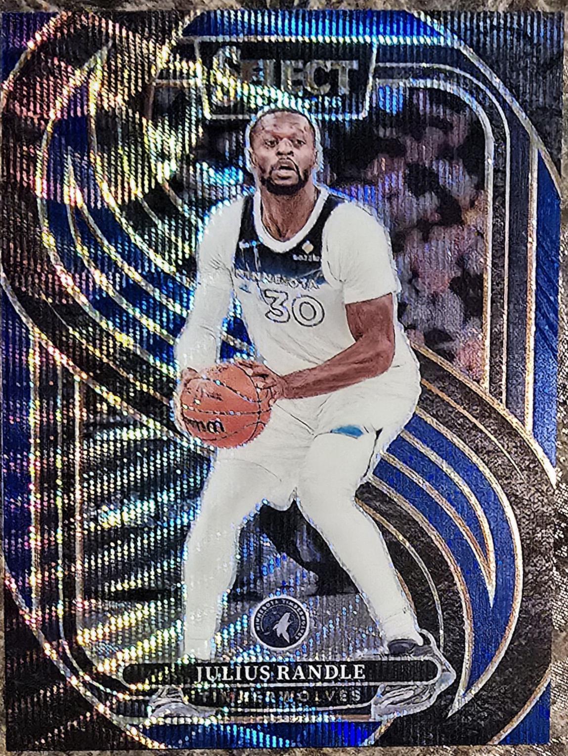 Julius Randle [Blue Wave Prizm] #129