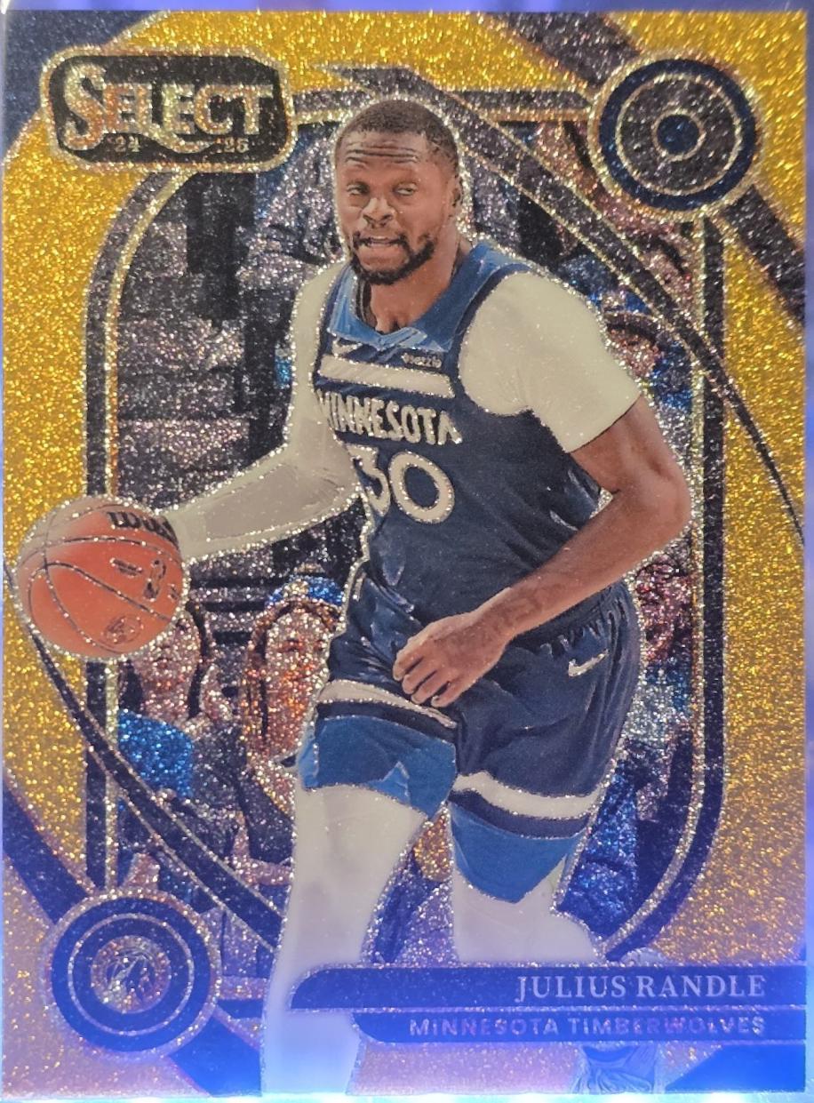 Julius Randle [Gold Glitter Prizm] #206