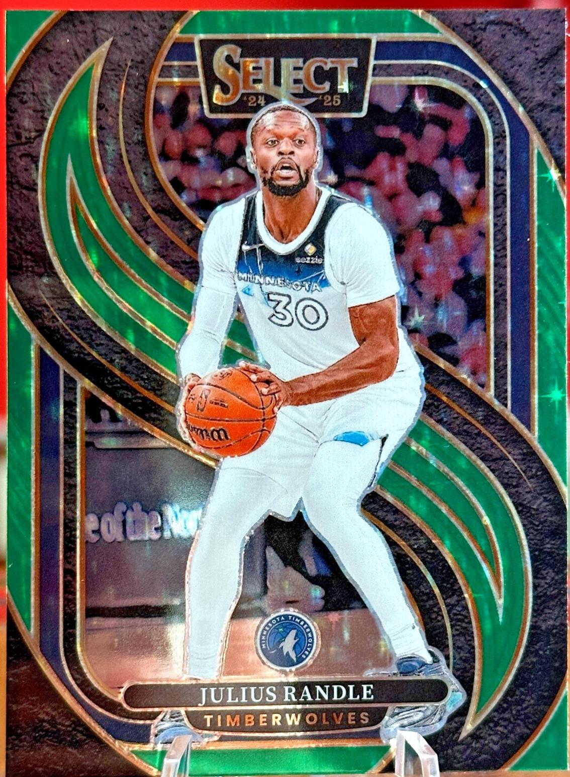 Julius Randle [Green Stars Prizm] #129