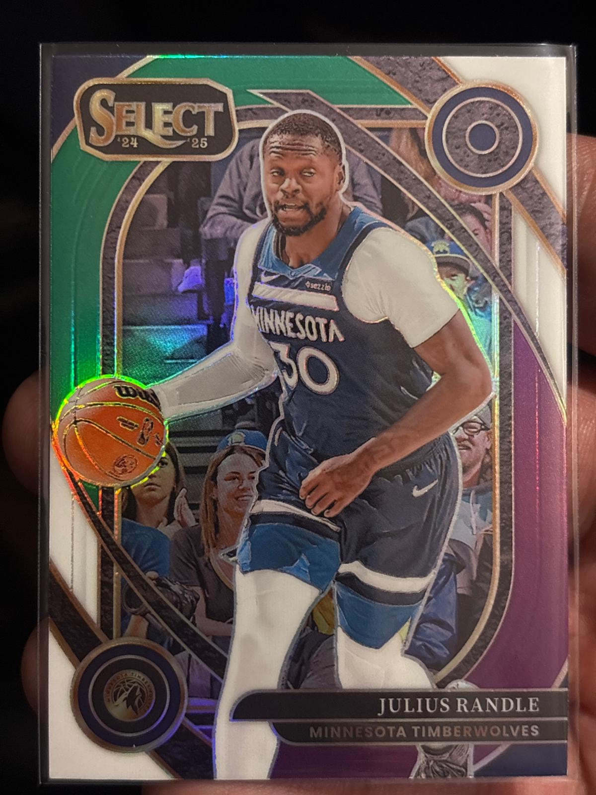 Julius Randle [Green White Purple Prizm] #206