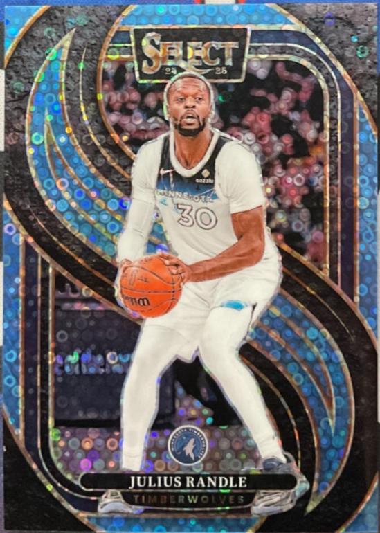 Julius Randle [Light Blue Disco Prizm] #129