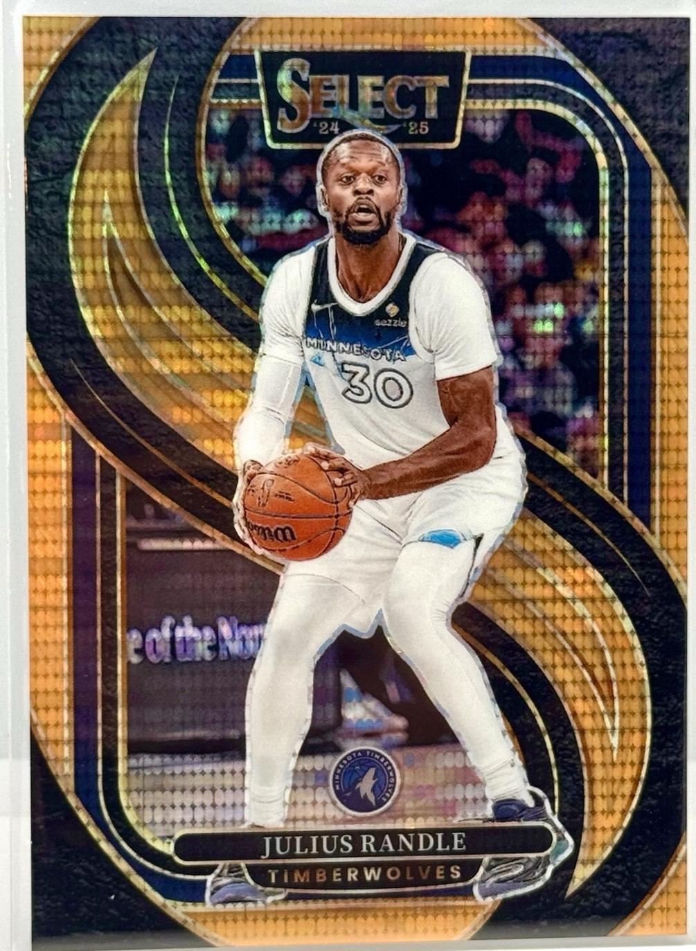 Julius Randle [Neon Orange Pulsar Prizm] #129