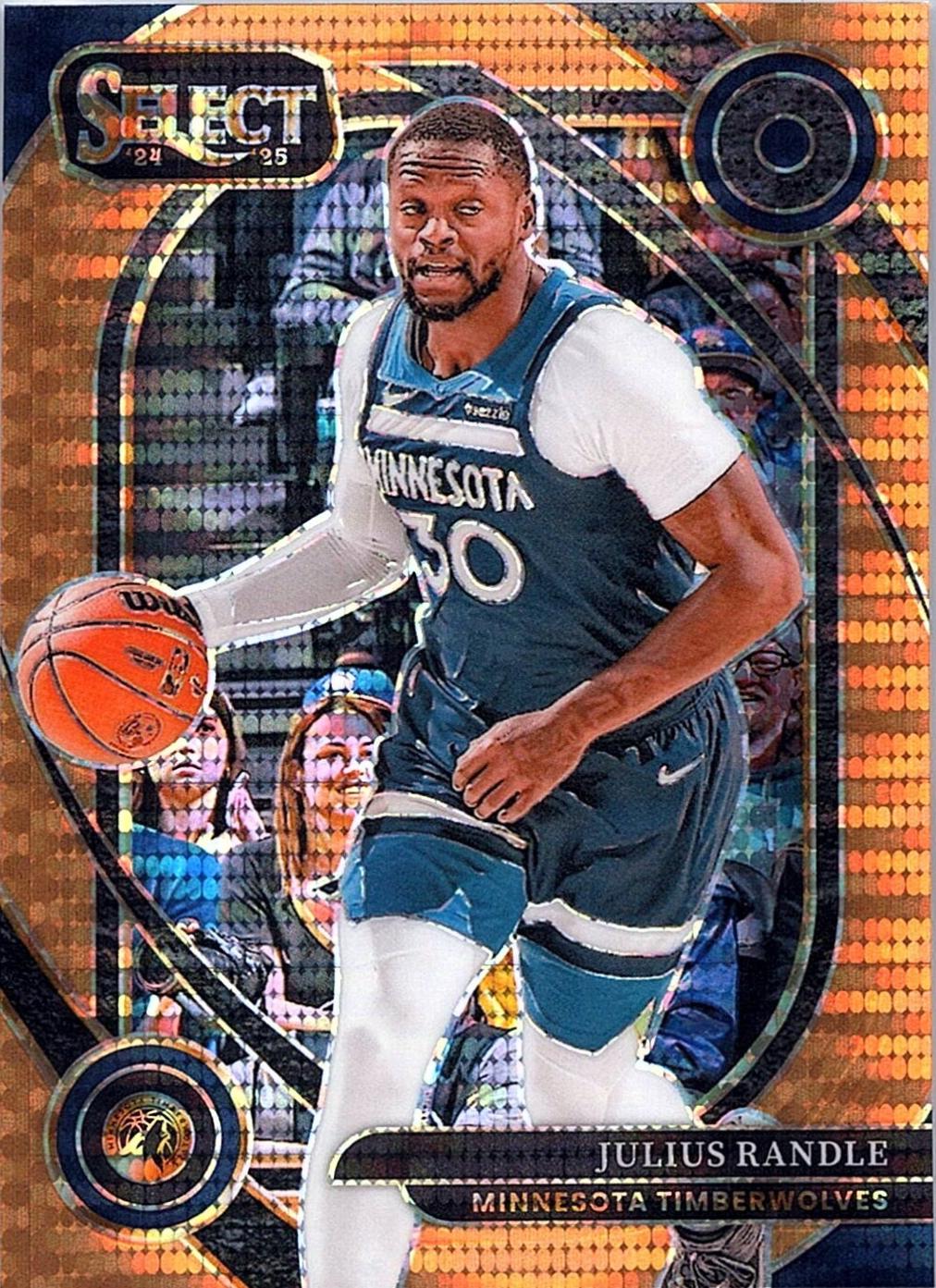 Julius Randle [Neon Orange Pulsar Prizm] #206