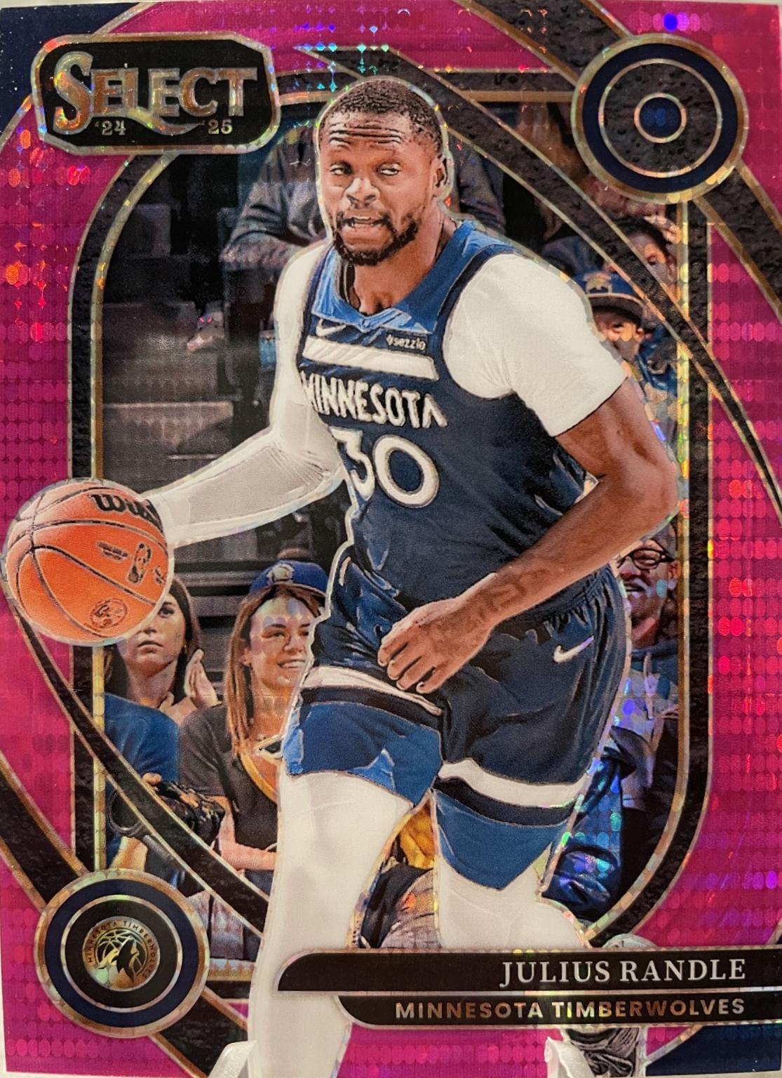 Julius Randle [Neon Purple Pulsar Prizm] #206